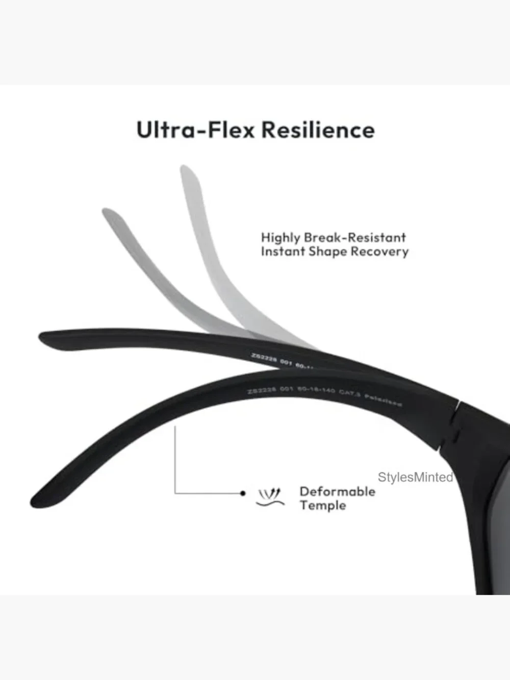 Sport Wrap Around Sunglasses UV400 Polarized Unisex Driving Fishing